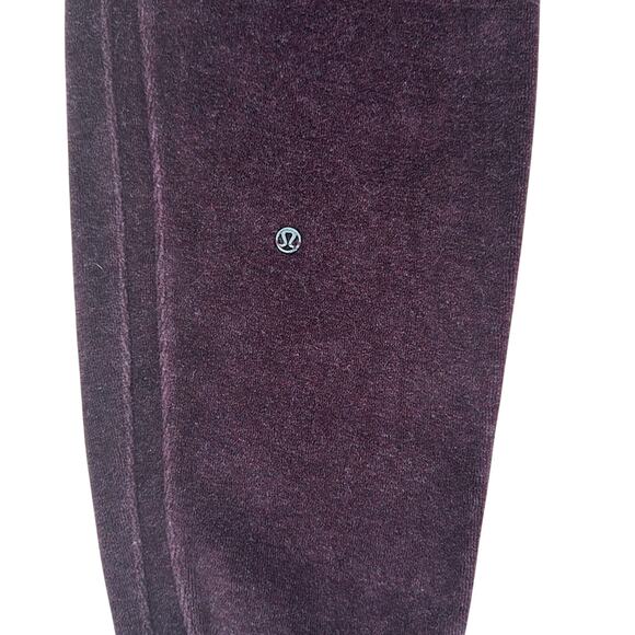 Lululemon Warm Down Jogger *Velour Heathered Arctic Plum Size 6 - Picture 8 of 9